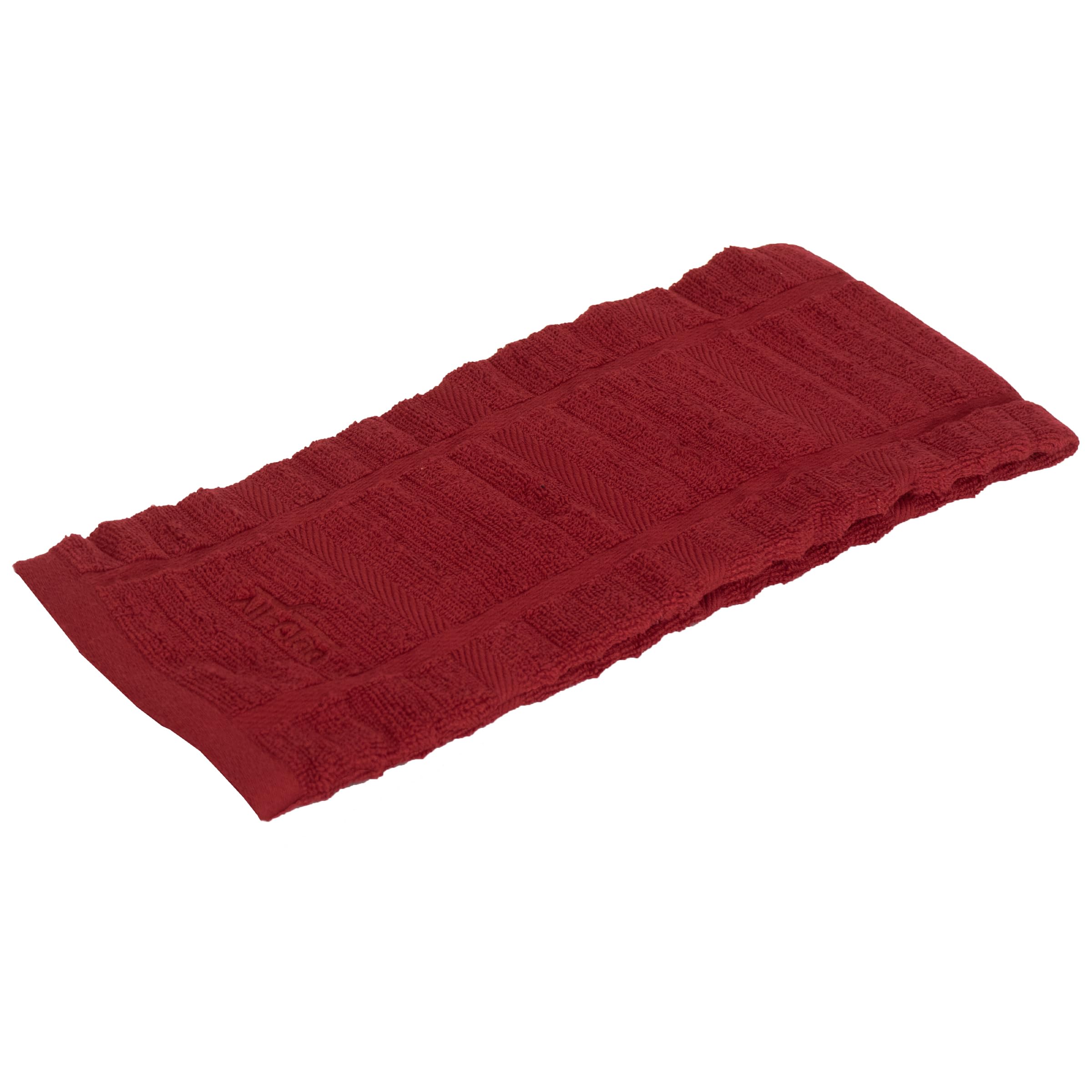Versatile use for countertops, spills, and cookware drying with All-Clad towel.