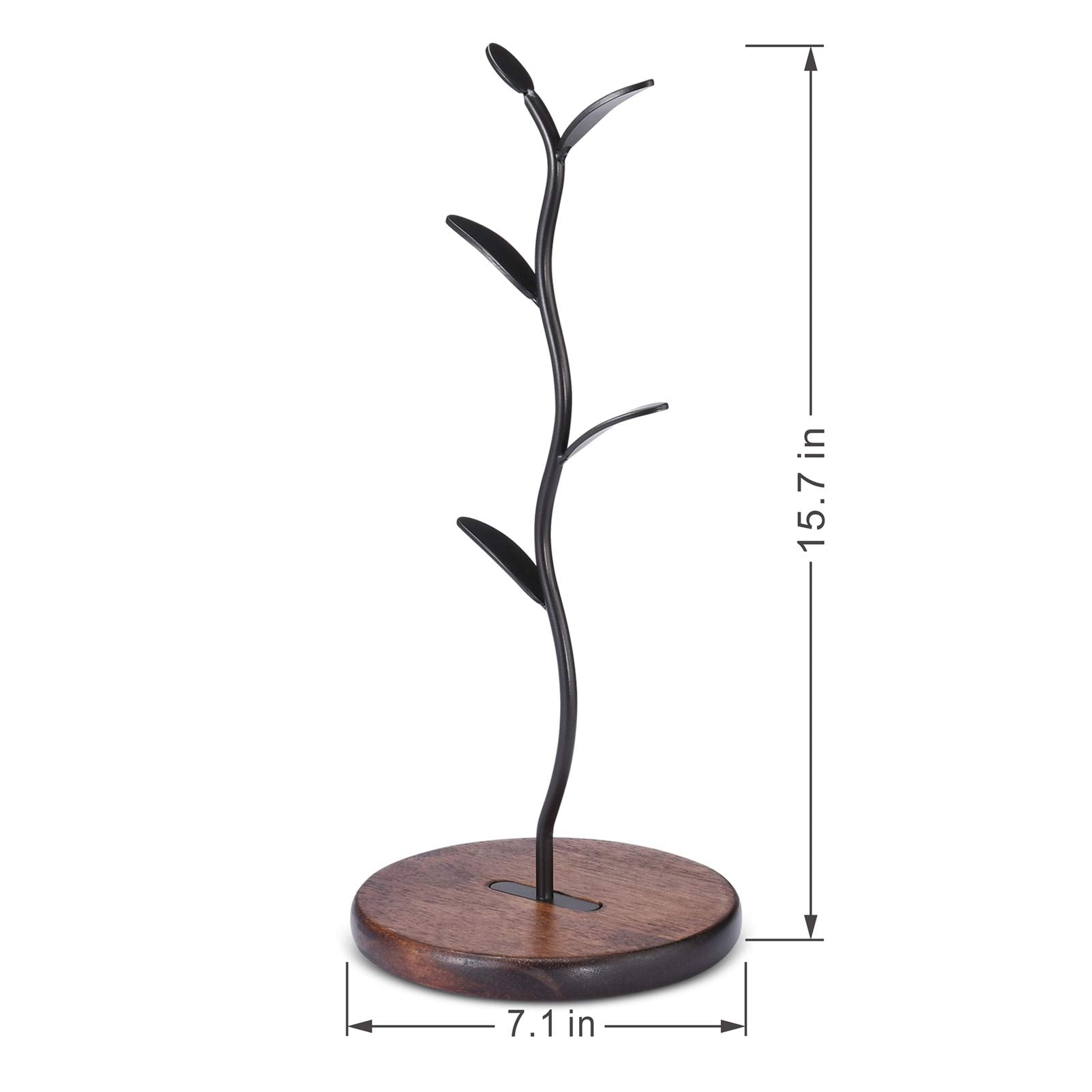 ALLCENER Multipurpose rack can also display jewelry and small accessories.