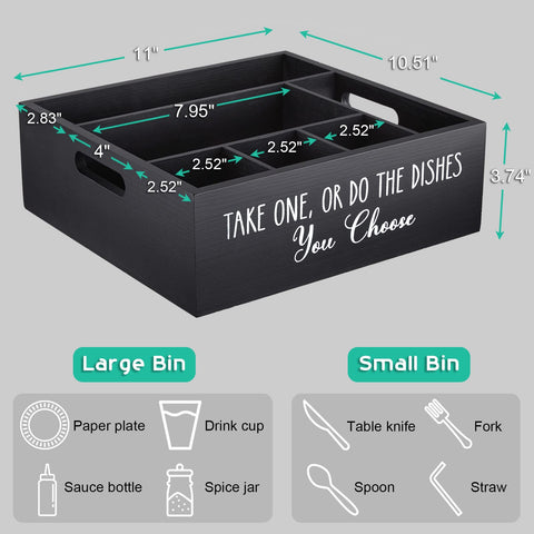 ALELION gift-worthy rustic caddy for housewarming or entertaining gifts.