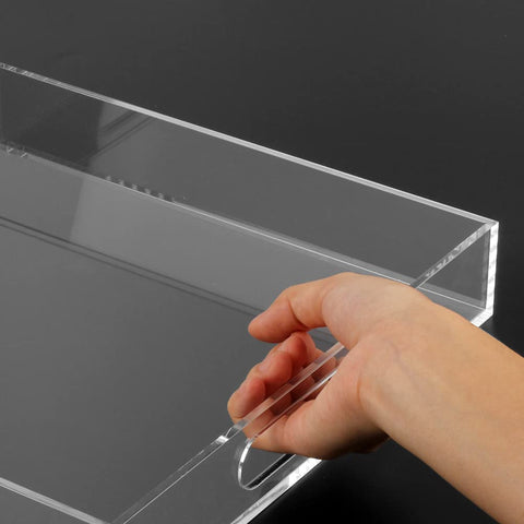 Allhercom multi-use tray holds food, beverages, and daily necessities.