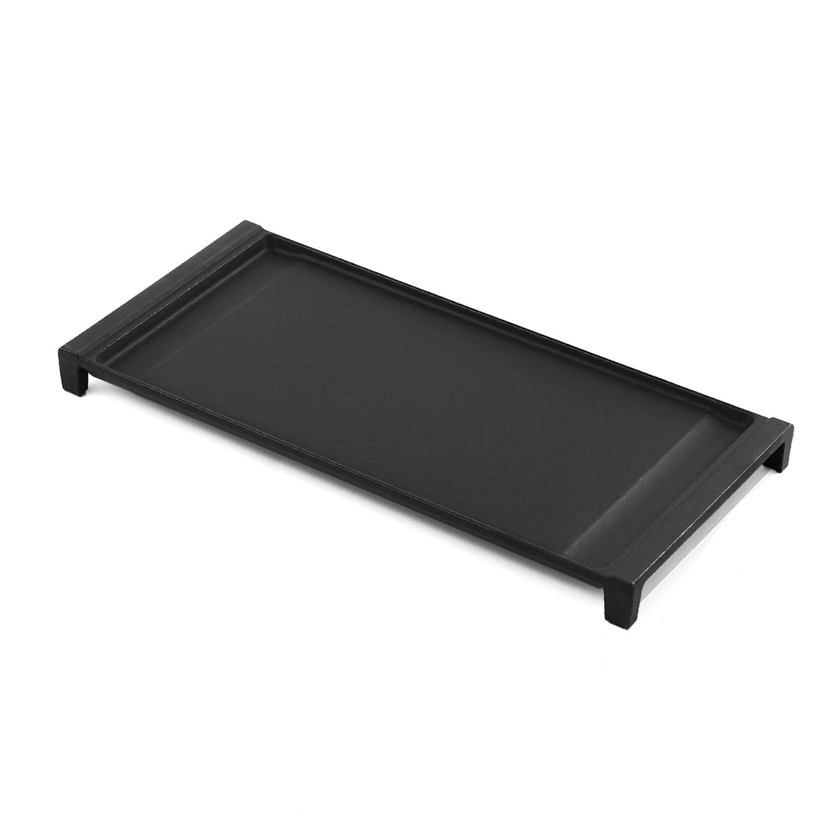 Allstare WB31X24738 griddle plate on GE stove with durable matte enamel finish.