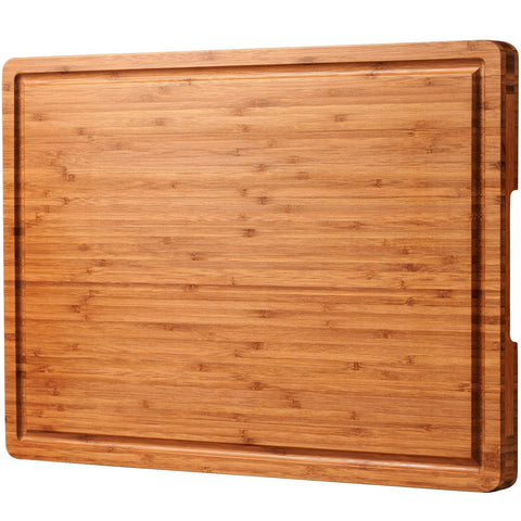 Allsum bamboo cutting board 24x18 charcuterie tray ideal for entertaining