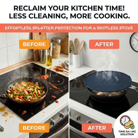 Heat resistance range from -40°C to 230°C for versatile cooking.