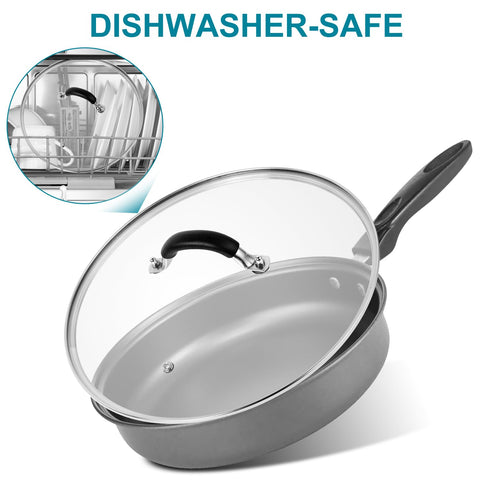 ALLWIN dishwasher-safe lid for simple cleanup after meals.