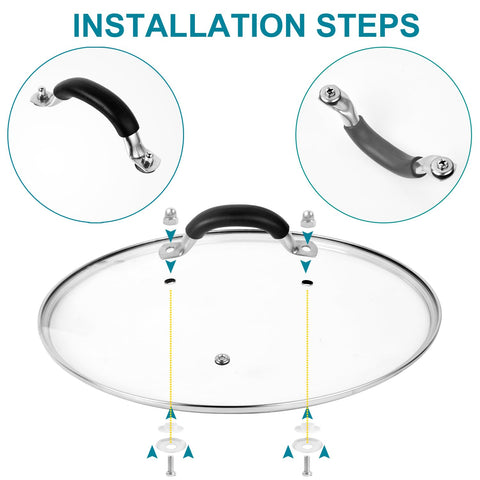ALLWIN 12-inch lid as a versatile kitchen accessory for cookware.