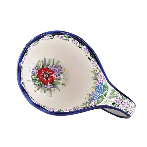 ALMA Blue Bloom Waltz cereal bowl with floral pattern for cozy mornings.