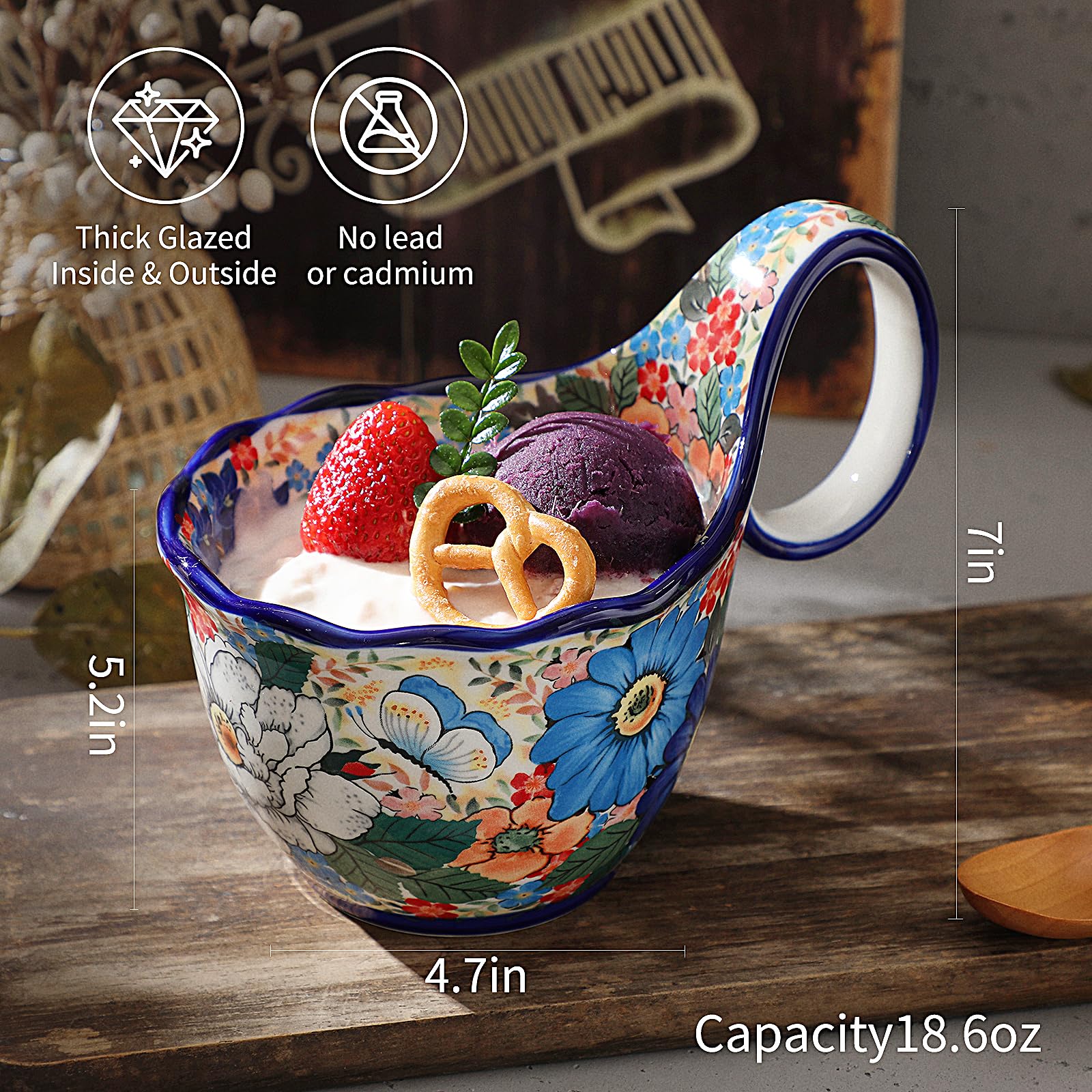 ALMA dense floral motifs stay vibrant after daily use.