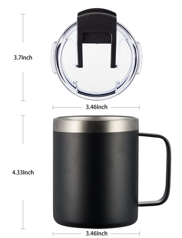 ALOUFEA matte finish sweat-free handle offers a comfortable grip.