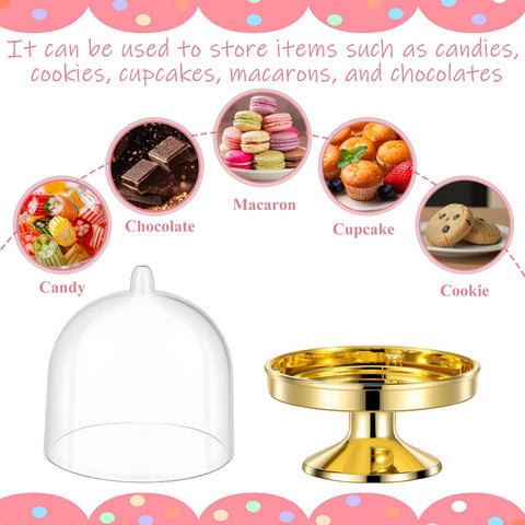 Alrhso elegant display trays add charm to parties and baby showers.