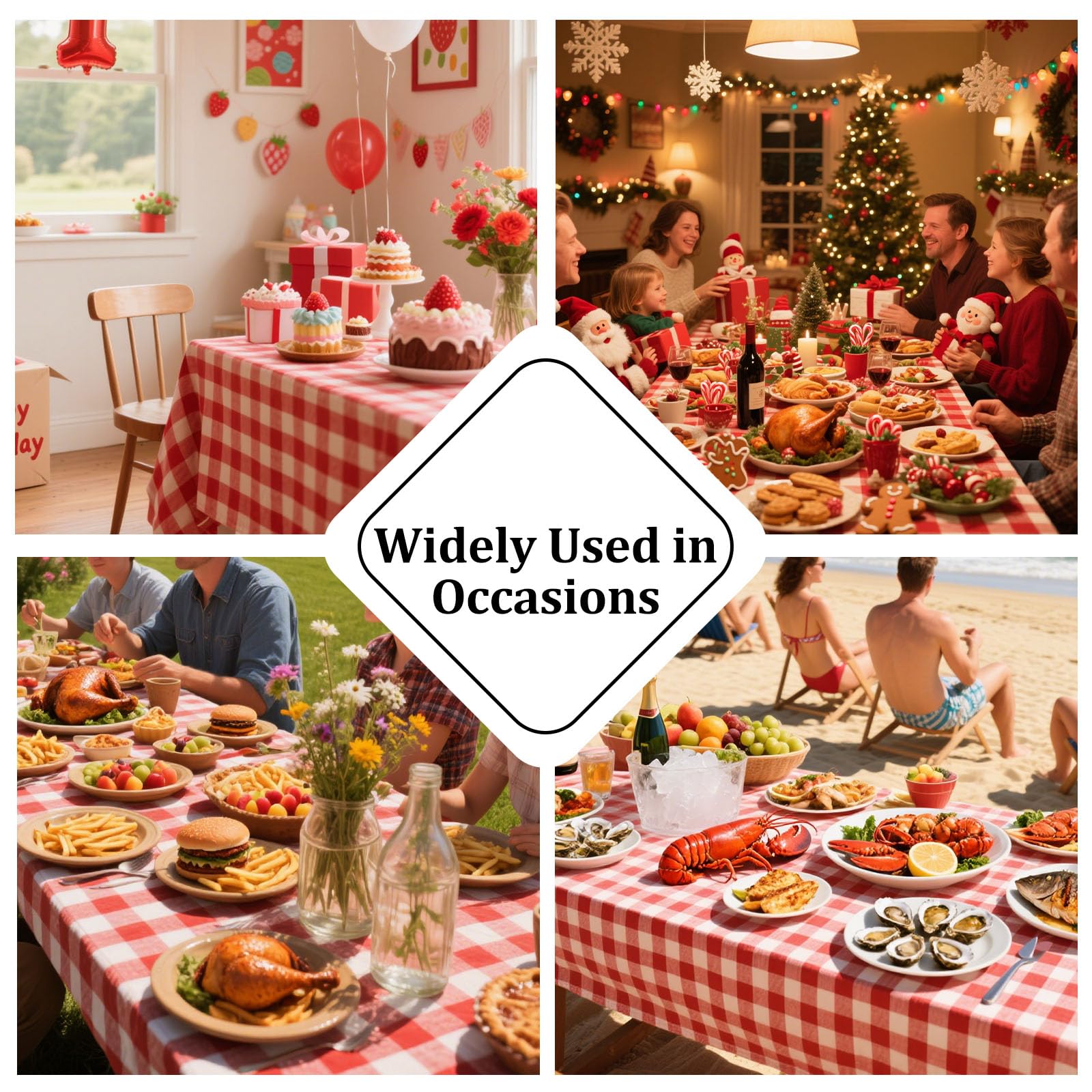 Alsoo Gingham fabric is fade-resistant, preserving color after many uses.