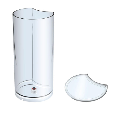 Alsoyixia water tank with lid cover for Vertuo Next—dust protection and clear water level.
