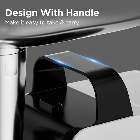 ALTRA LIFE grinder showing two stainless steel blades for precise texture