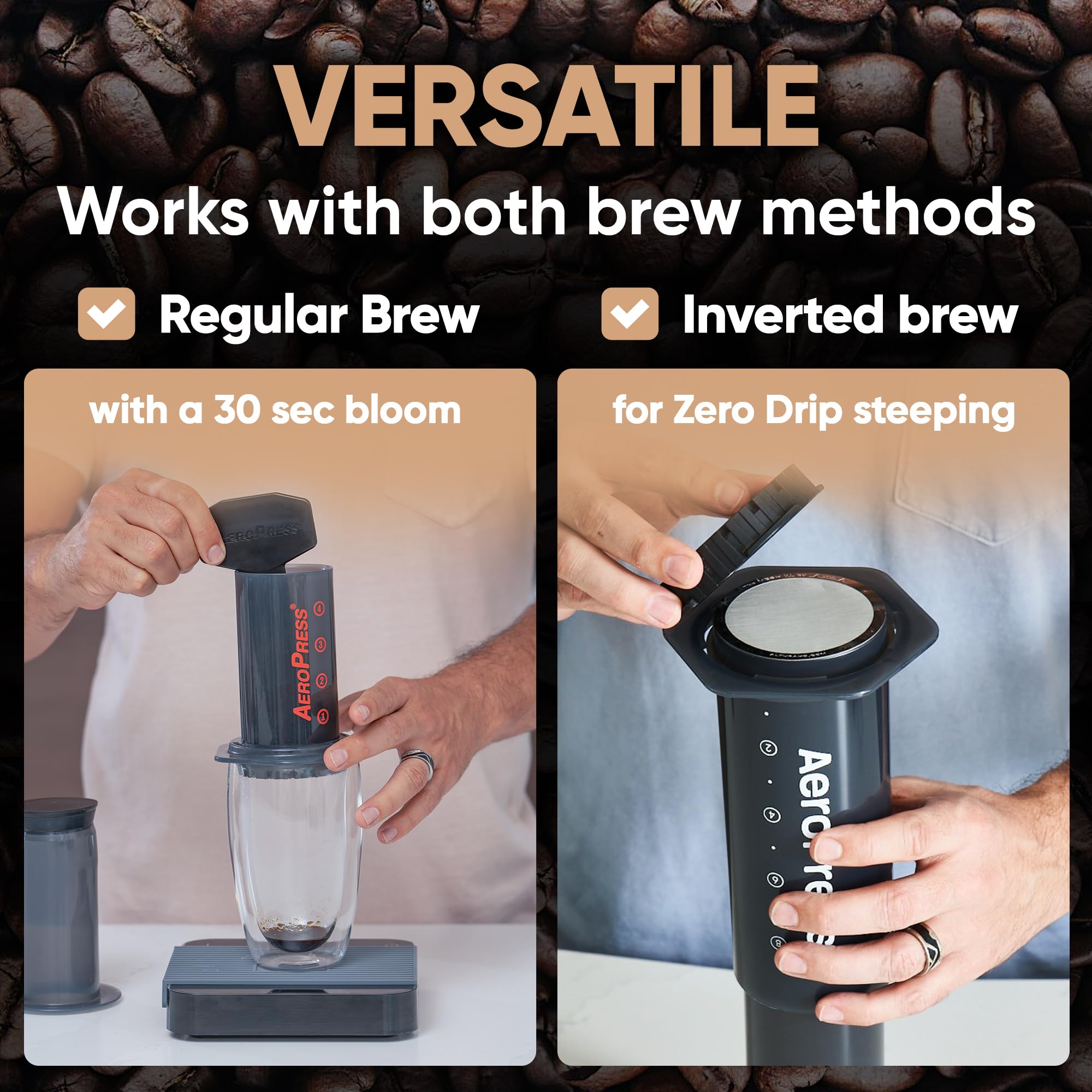 Altura MESH XL filter enhances aroma-rich brews with fuller body.