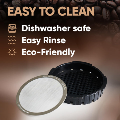 Altura MESH XL filter stainless-steel construction for durable, long-lasting use.