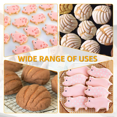 Alunduto pig cookie cutter 2.0-inch tiny pigs for decorations.