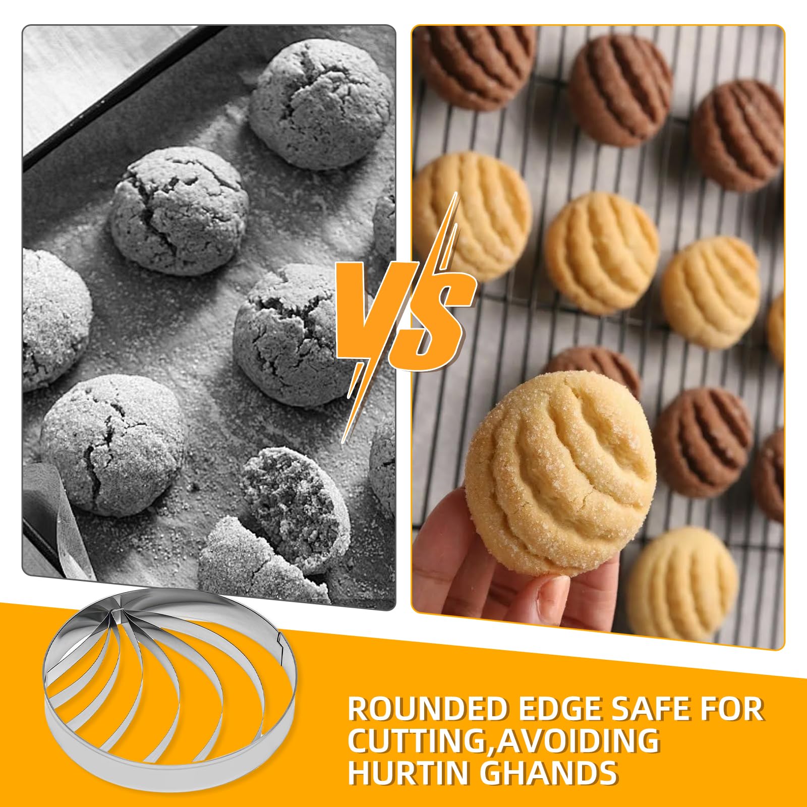 Alunduto pig cookie cutter 4.5-inch yields precise pig shapes for pastries.