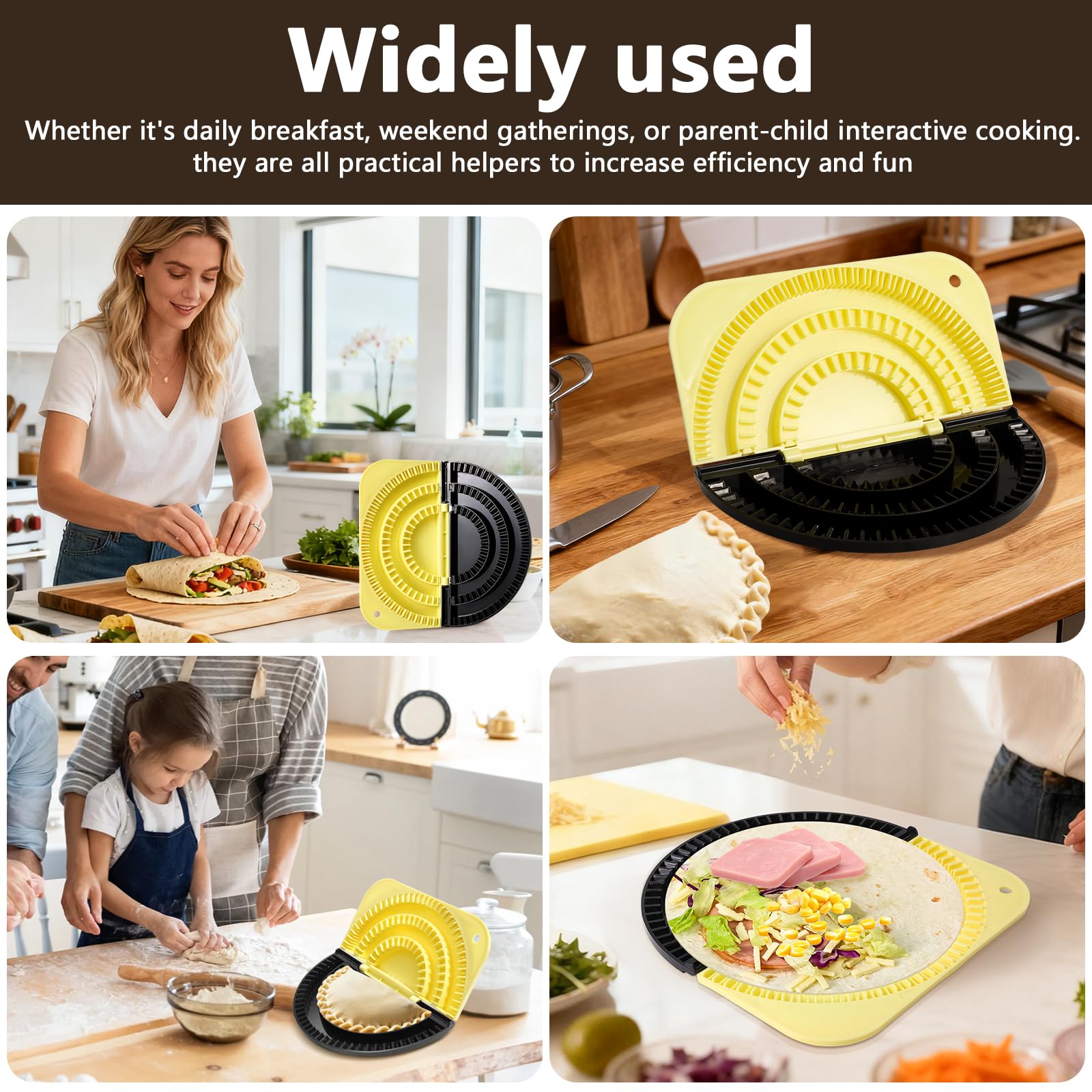 amader 3-in-1 tortilla sealer versatile for tacos, quesadillas, burritos.