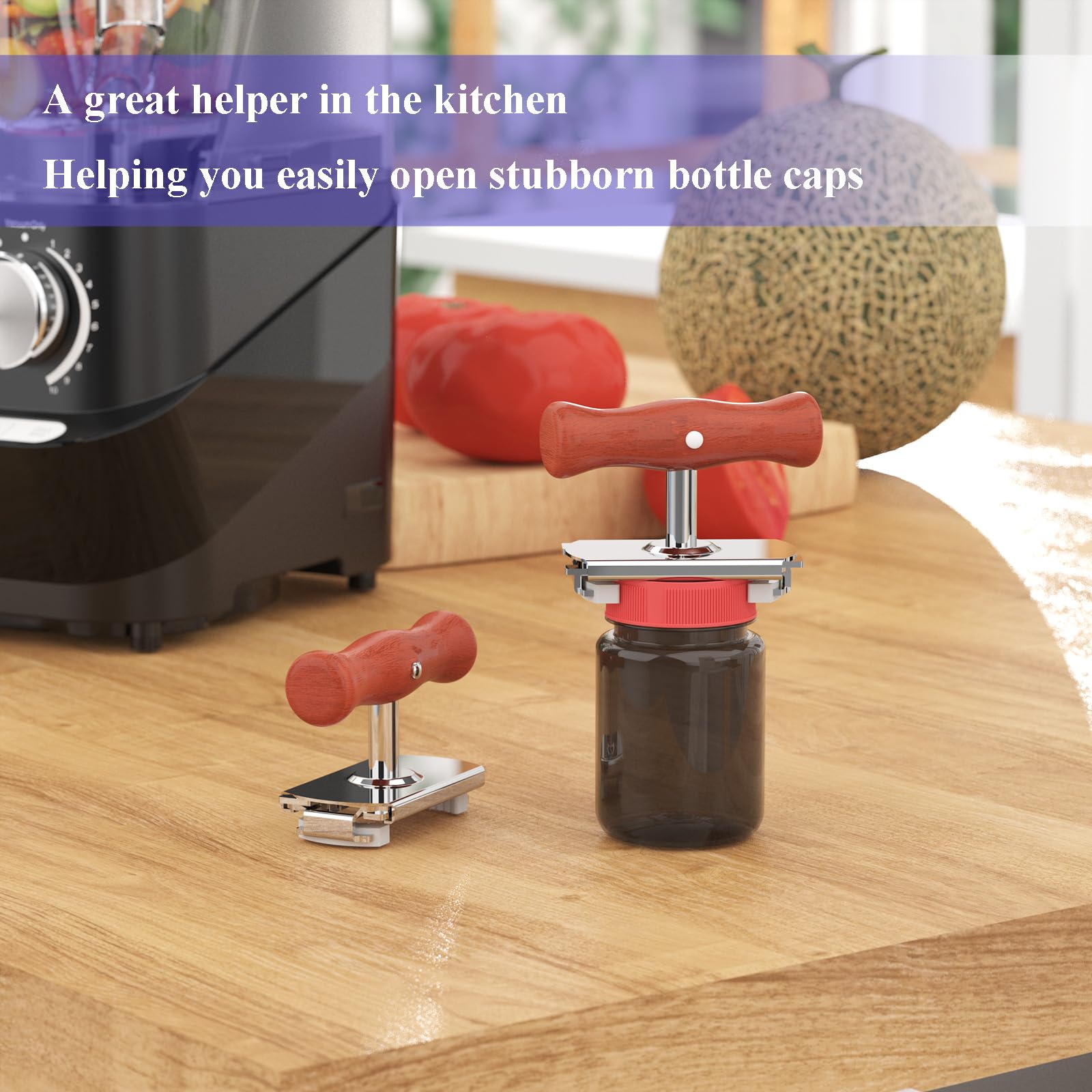 Amadething jar opener multifunctional-design durable kitchen tool.