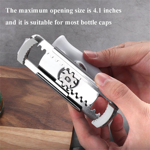 Amadething jar opener stainless-steel-teeth grip lids securely.