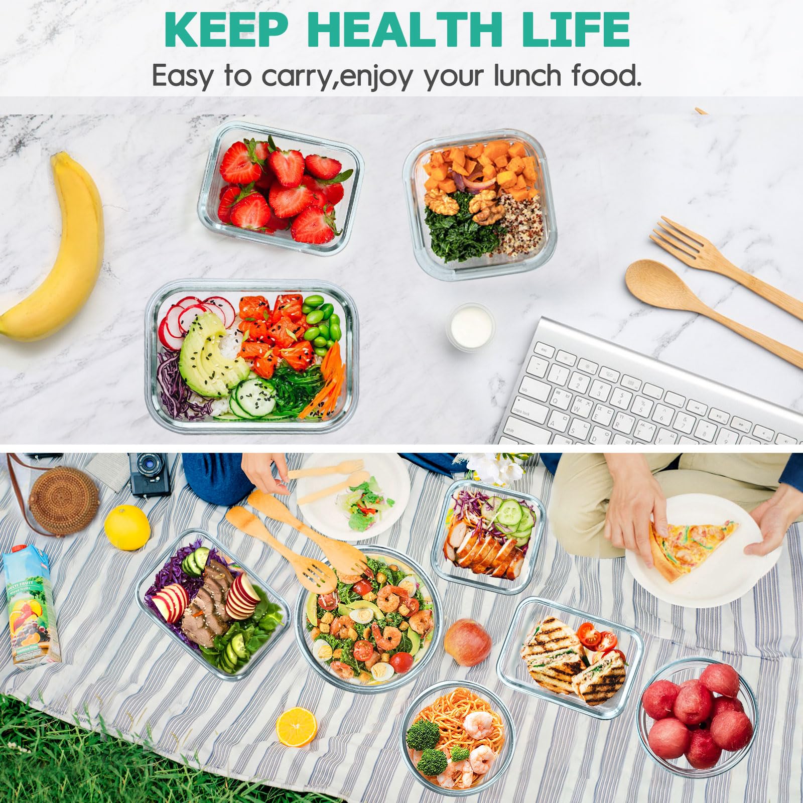 Amaleko ideal for meal prep and office lunches.