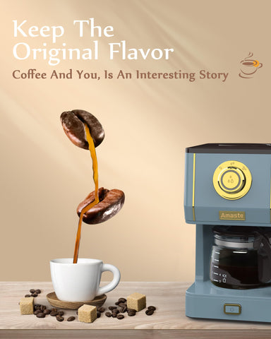 Clear water level indicator helps measure the right amount for your brew.