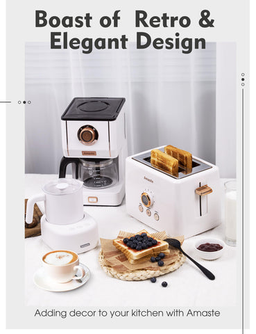 Amaste reusable coffee filter for reduced waste and simple cleaning.