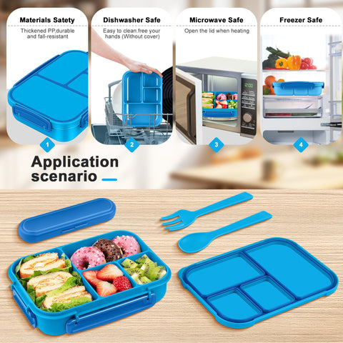 Amathley four-lock-clips secure the lid during transit.