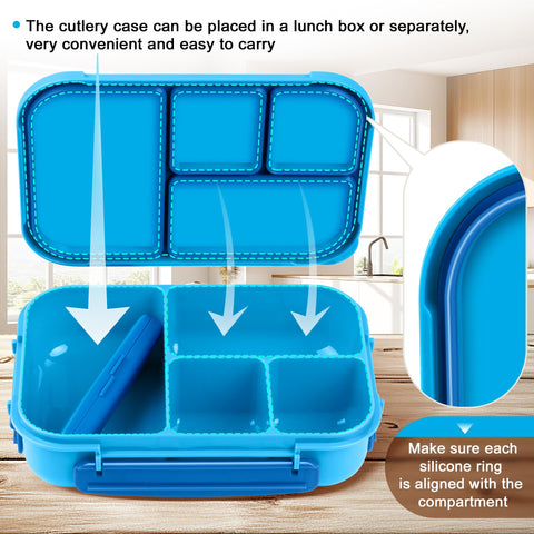 Amathley blue base is microwave-safe for warm meals.