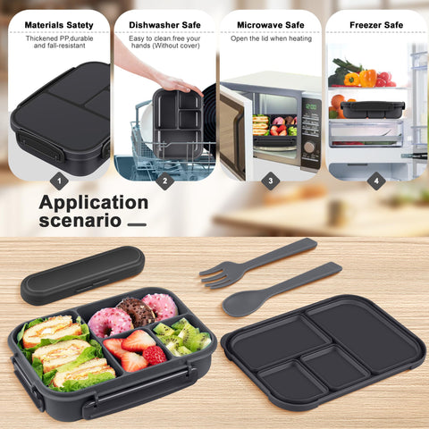 Amathley Lunch Box dishwasher-safe design simplifies cleanup after lunches
