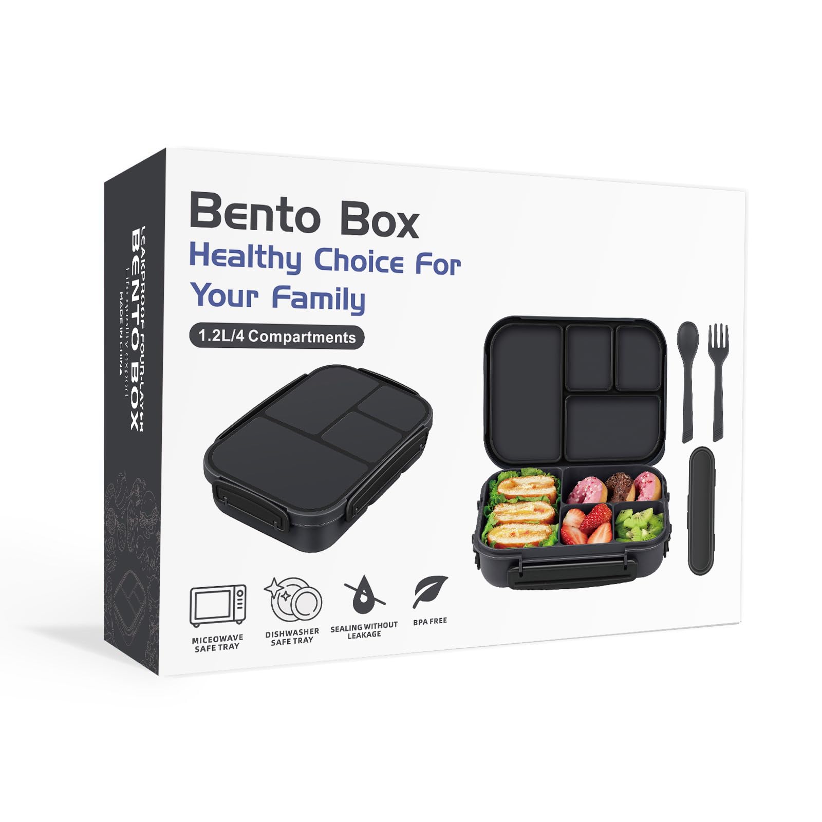 Amathley Lunch Box easy-clean interior supports quick maintenance