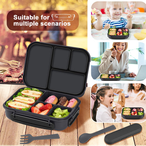 Amathley Lunch Box microwave-safe base lets you warm meals at work