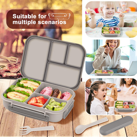 Amathley lunchbox dishwasher-safe design makes cleaning quick.