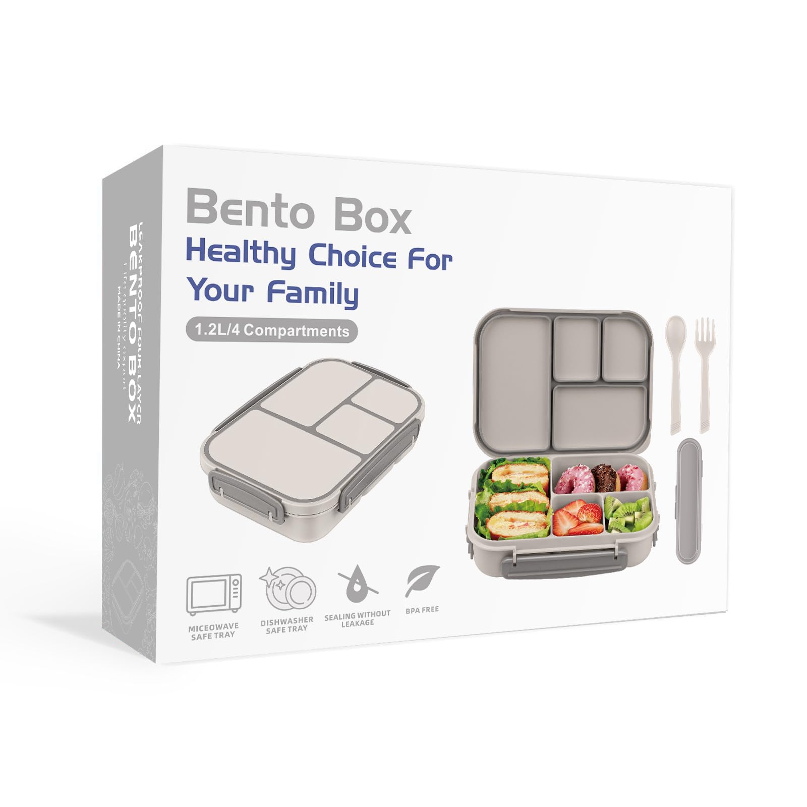 Amathley lunchbox lightweight container ideal for backpacks.