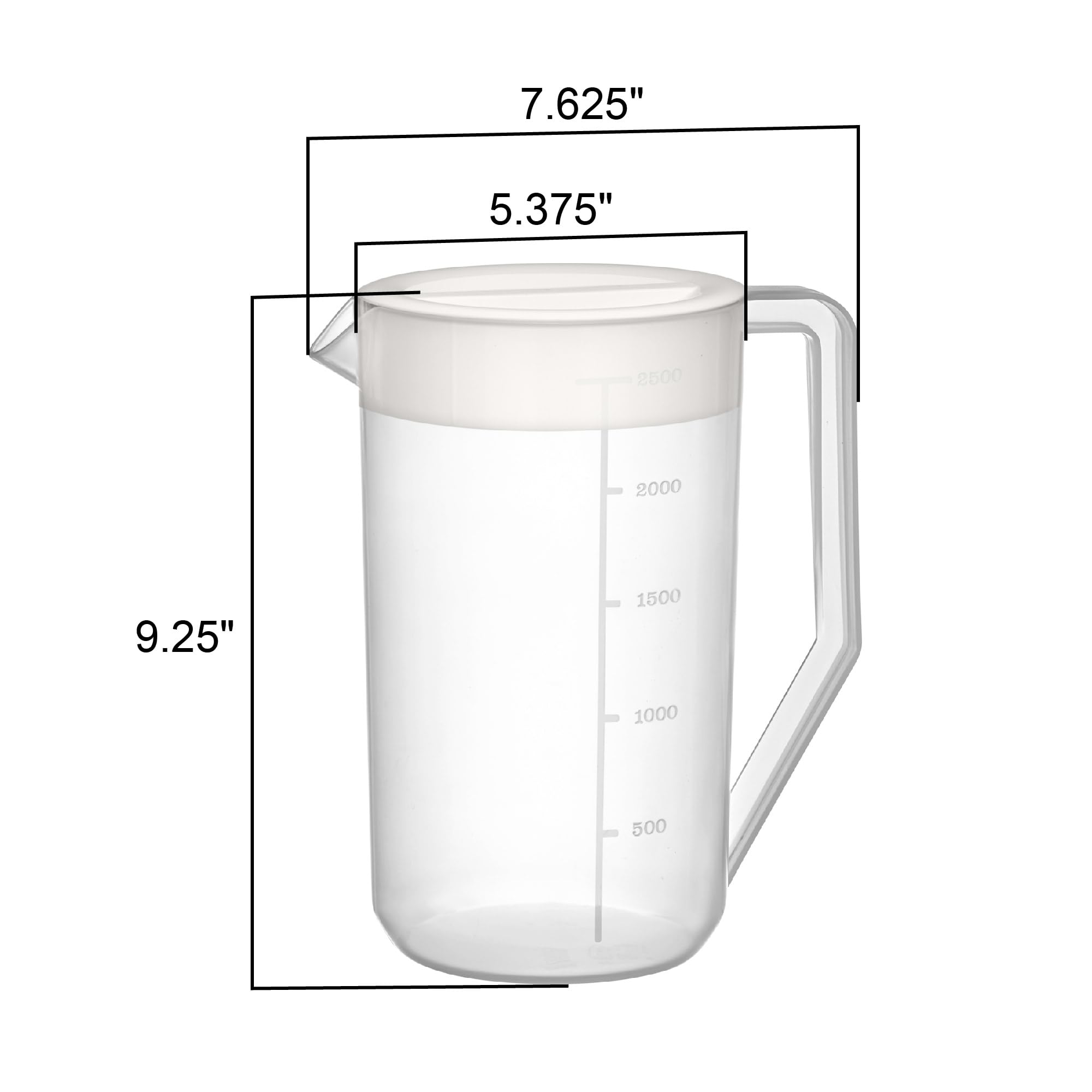Amazing Abby 2-quart pitcher outdoor use at a backyard gathering