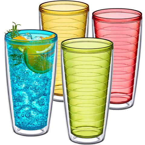 Amazing Abby Alaska 24oz tumblers set in mixed colors, ideal for everyday hydration.