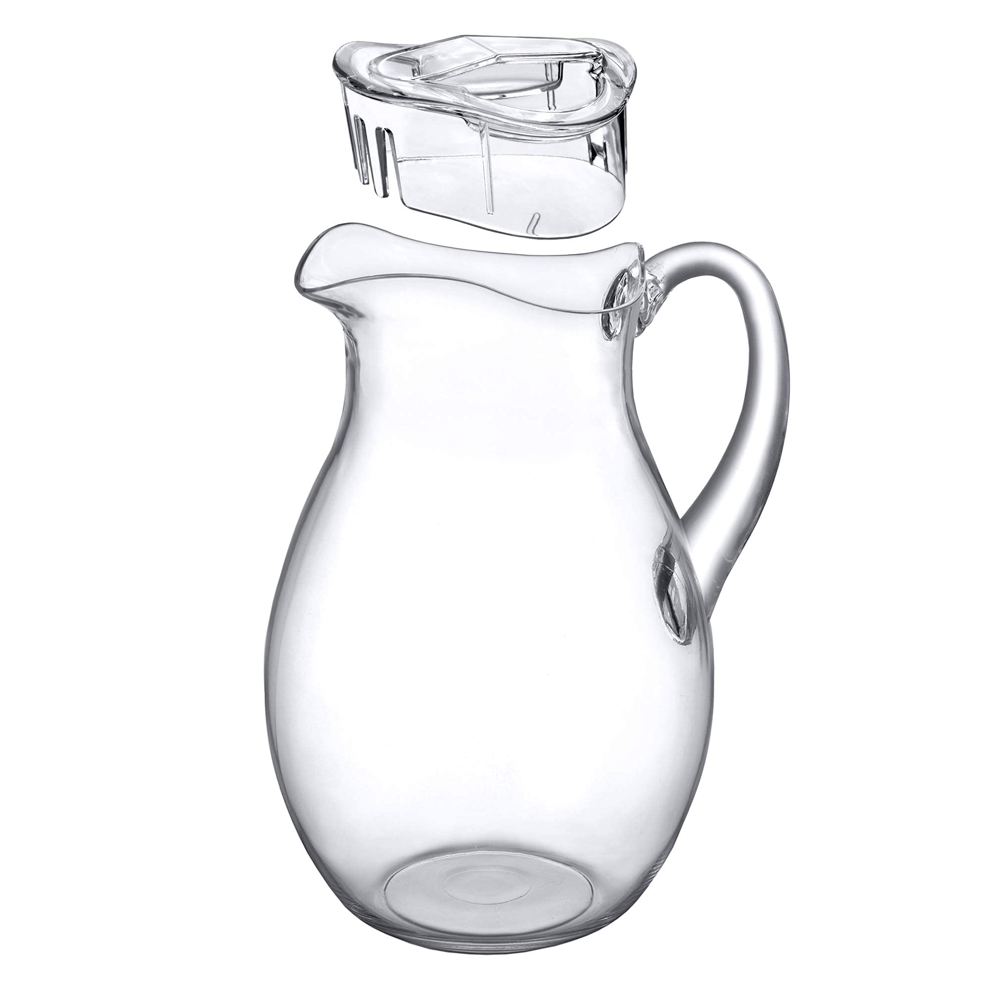 Amazing Abby Bubbly modern clear pitcher makes a stylish gift and everyday helper.