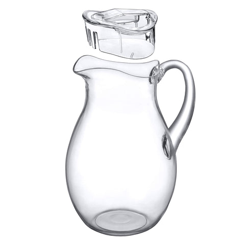 Amazing Abby Bubbly modern clear pitcher makes a stylish gift and everyday helper.
