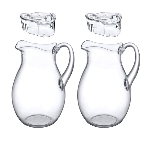 Amazing Abby Bubbly 2-pack on countertop with beverages ready for lemonade.