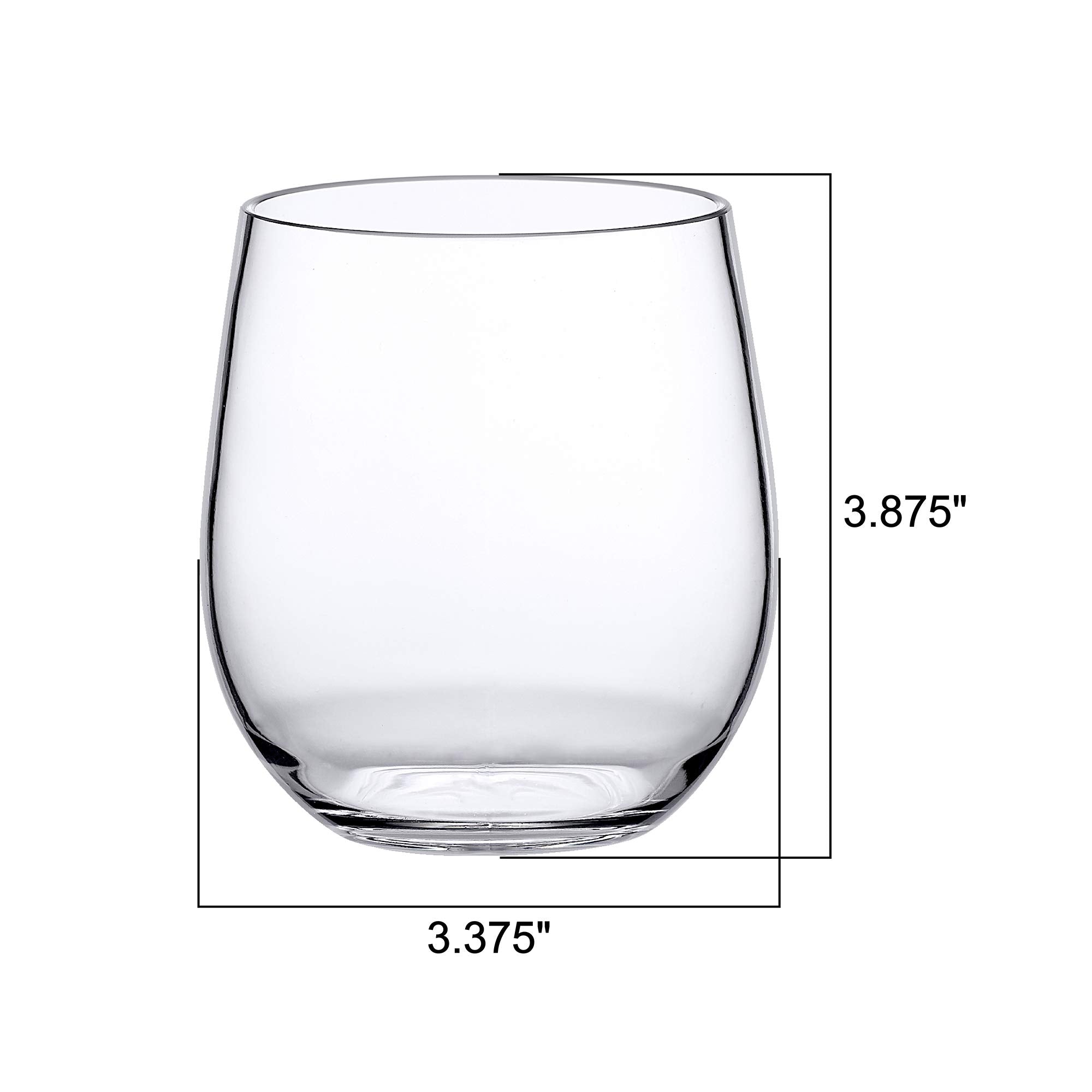 Amazing Abby Cindy classical gift-ready wine glasses for celebrations.