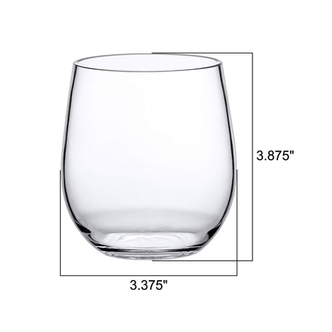 Amazing Abby Cindy classical gift-ready wine glasses for celebrations.
