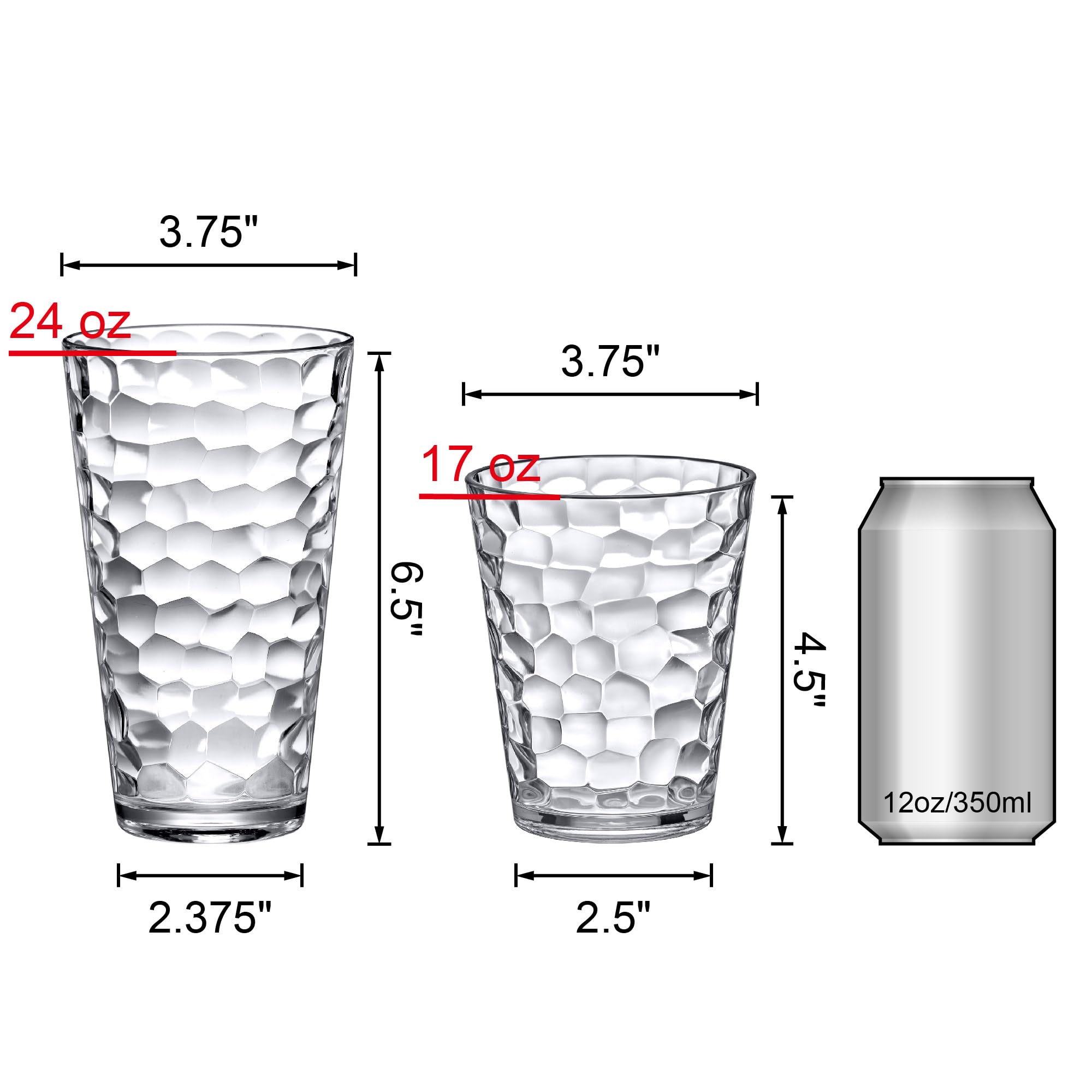 Amazing Abby dishwasher-safe cups simplify cleanup after gatherings.