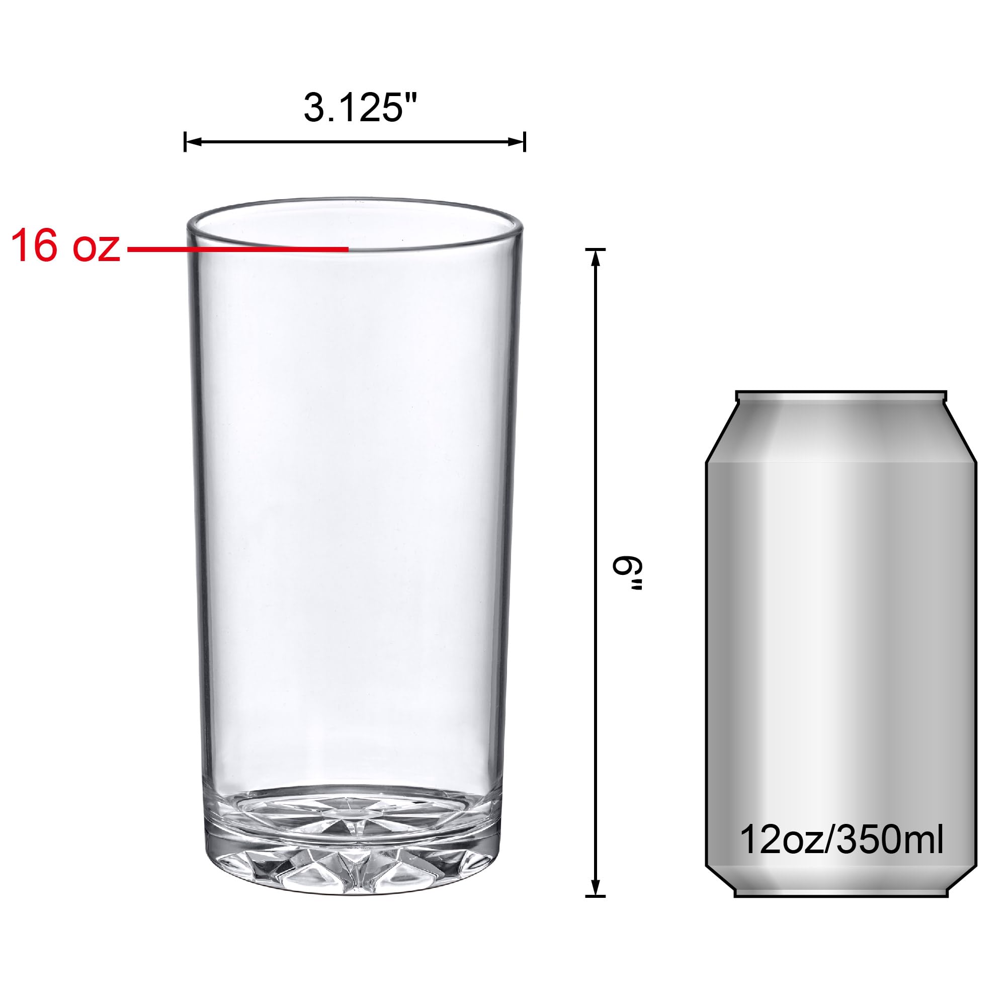 Amazing Abby Liberty 16oz tumbler dishwasher-safe, easy cleanup after meals.