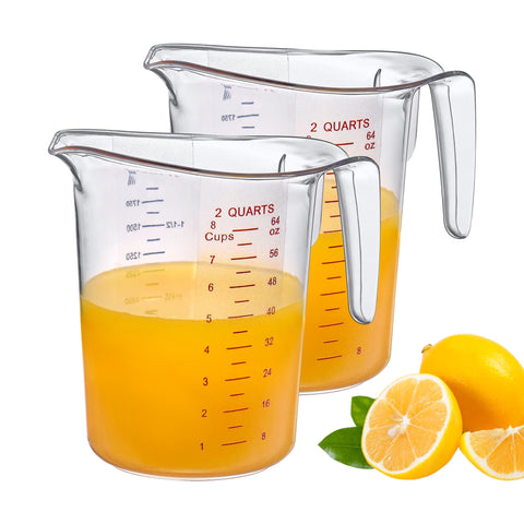 Amazing Abby Melissa two-pack pitchers shown together for convenient large-batch use.