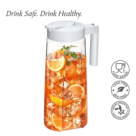 Amazing Abby 64 oz Tritan Pitcher unbreakable base for durability
