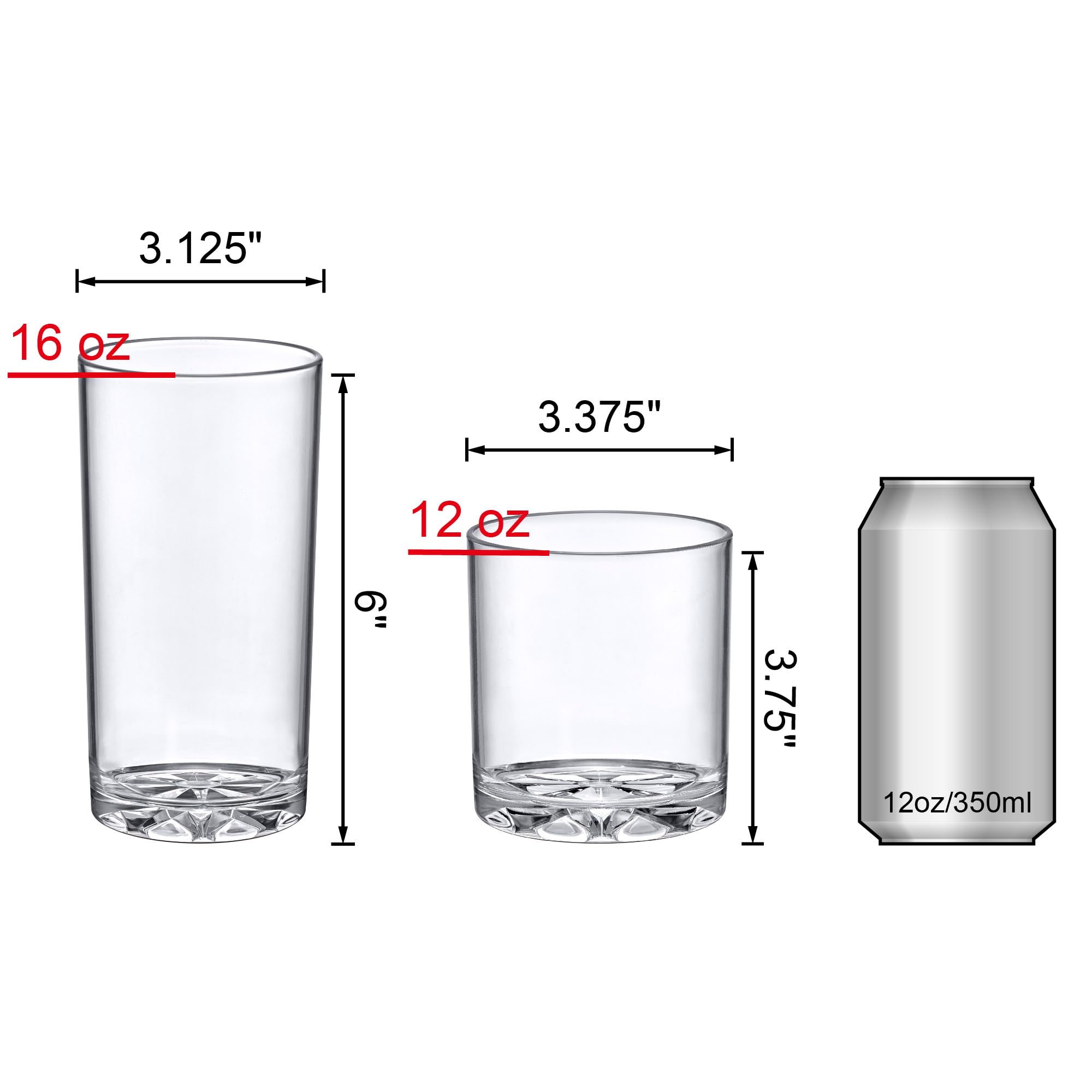 Amazing Abby Liberty 16oz tumbler with large capacity for iced beverages outdoors.