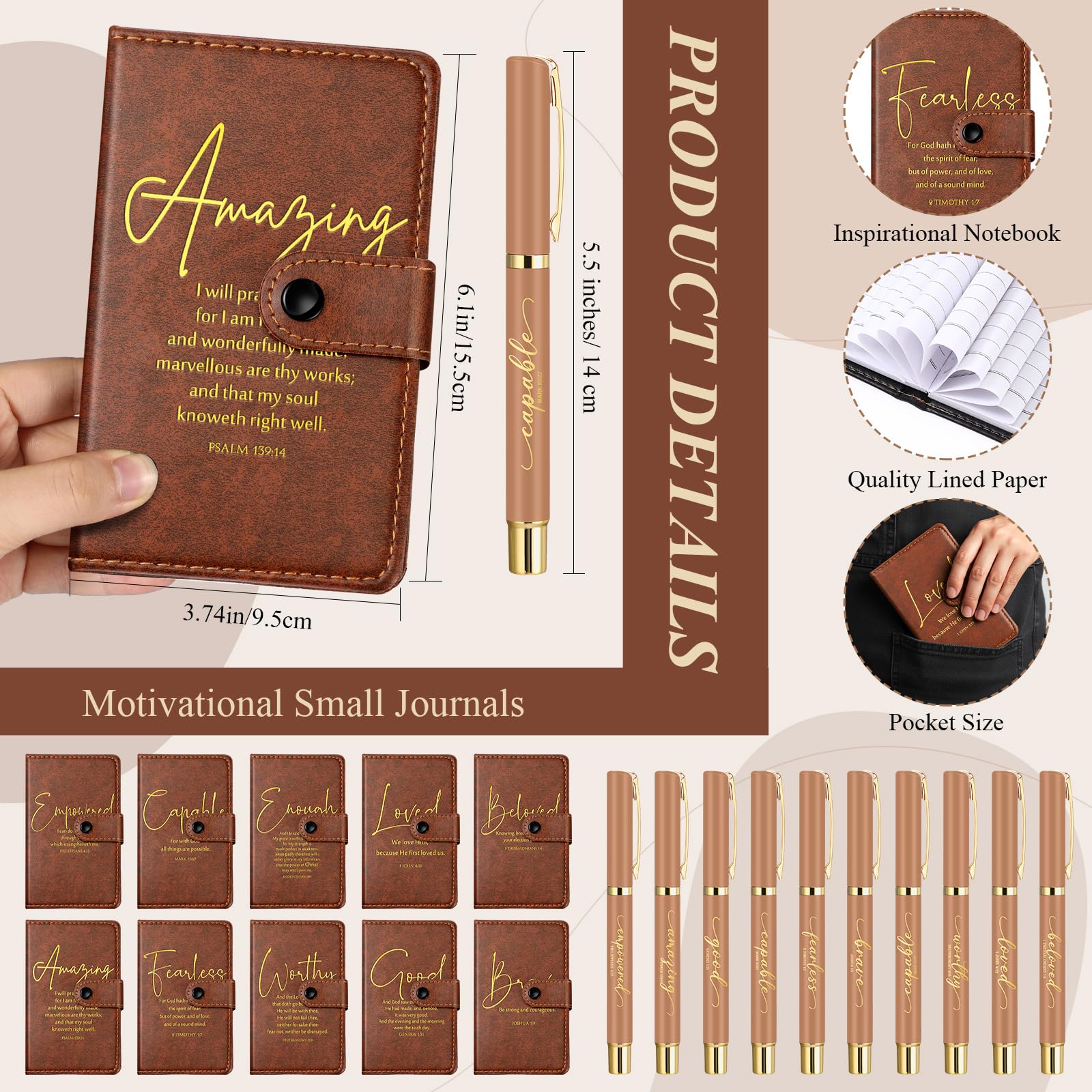 AmazingSpark ballpoint pens for smooth writing and note-taking.