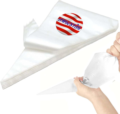 AMBESTAR 18-inch tipless piping bag for smooth royal icing decorations.
