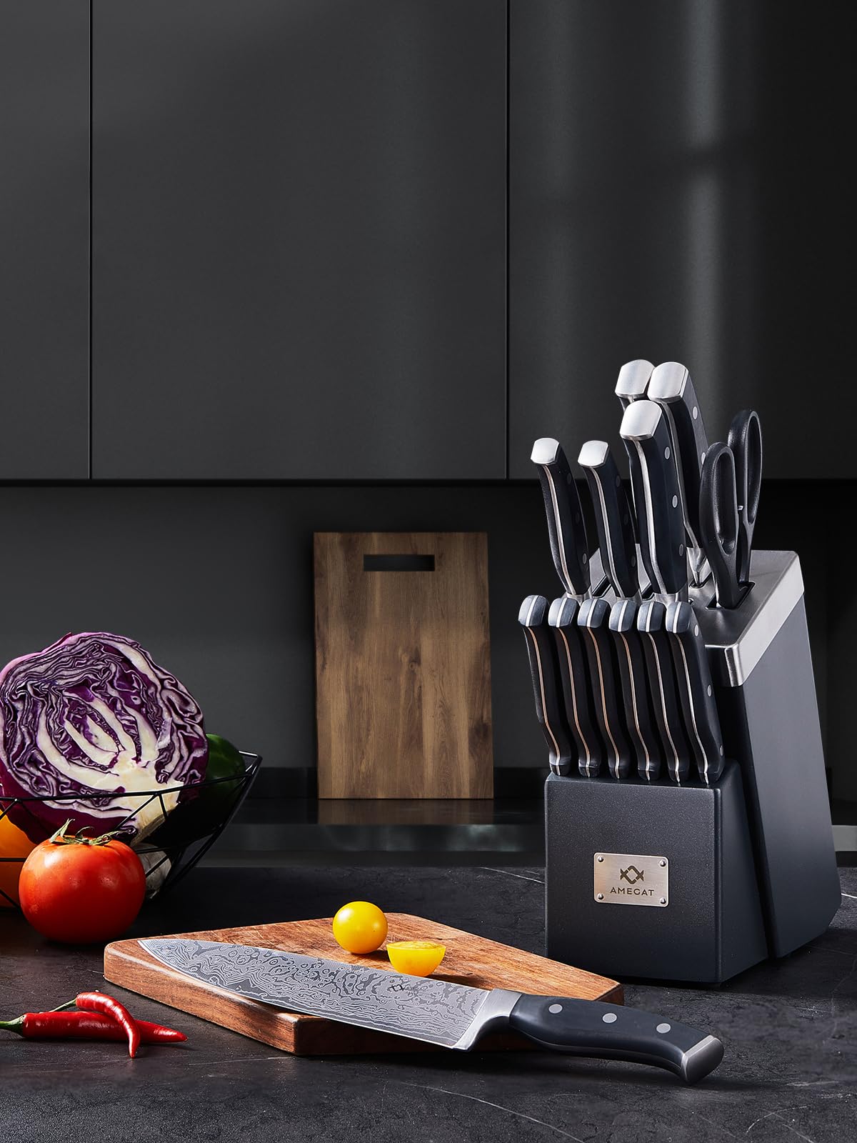 AMEGAT 5-inch utility knife for everyday tasks.