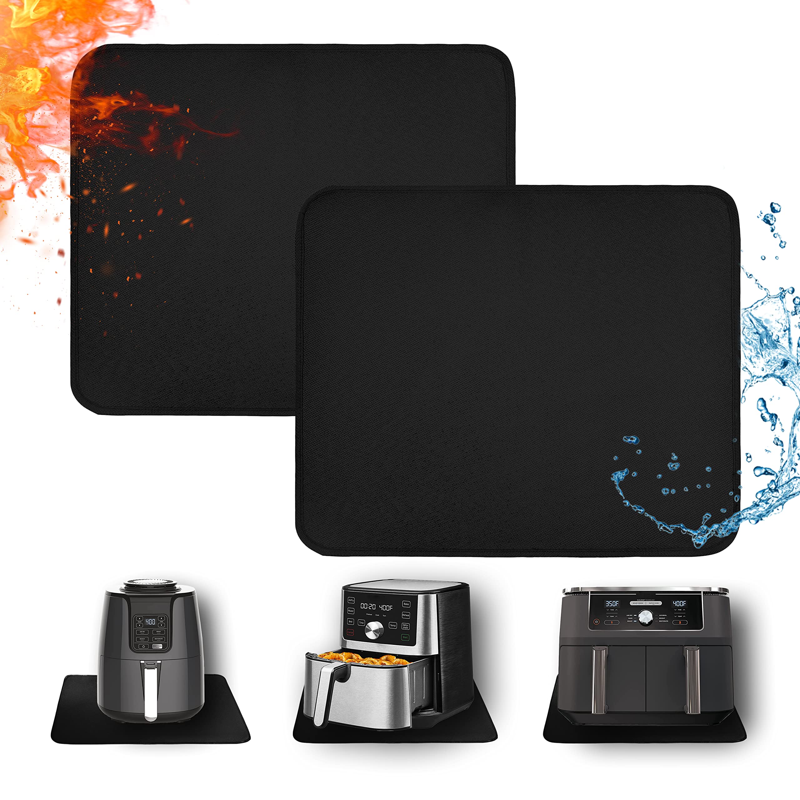 Amerbro heat-resistant mats for countertop protect surfaces from high heat up to 1022℉