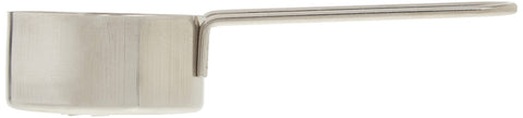 Stainless steel construction resists rust, ideal for busy kitchens and home baking.
